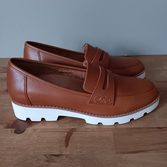 Vionic Cheryl II Loafers Tan Leather Womens 9M - Picture 3 of 10